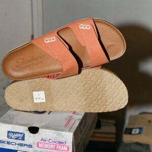 Skechers®  Colors: Pink (Coral ) Skechers Women's 2-Strap Sandal